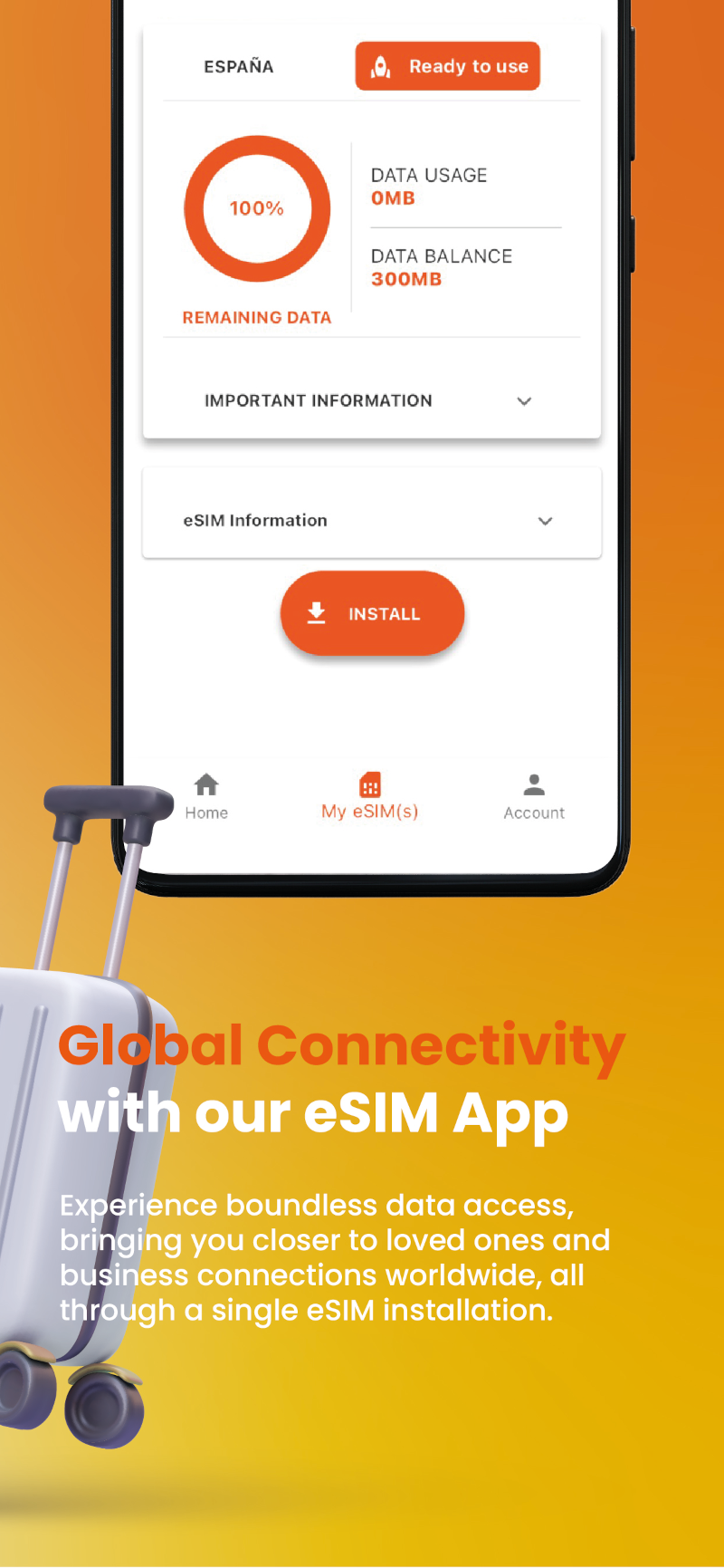 Imagen del proyecto My Travel eSIM By Connectivity